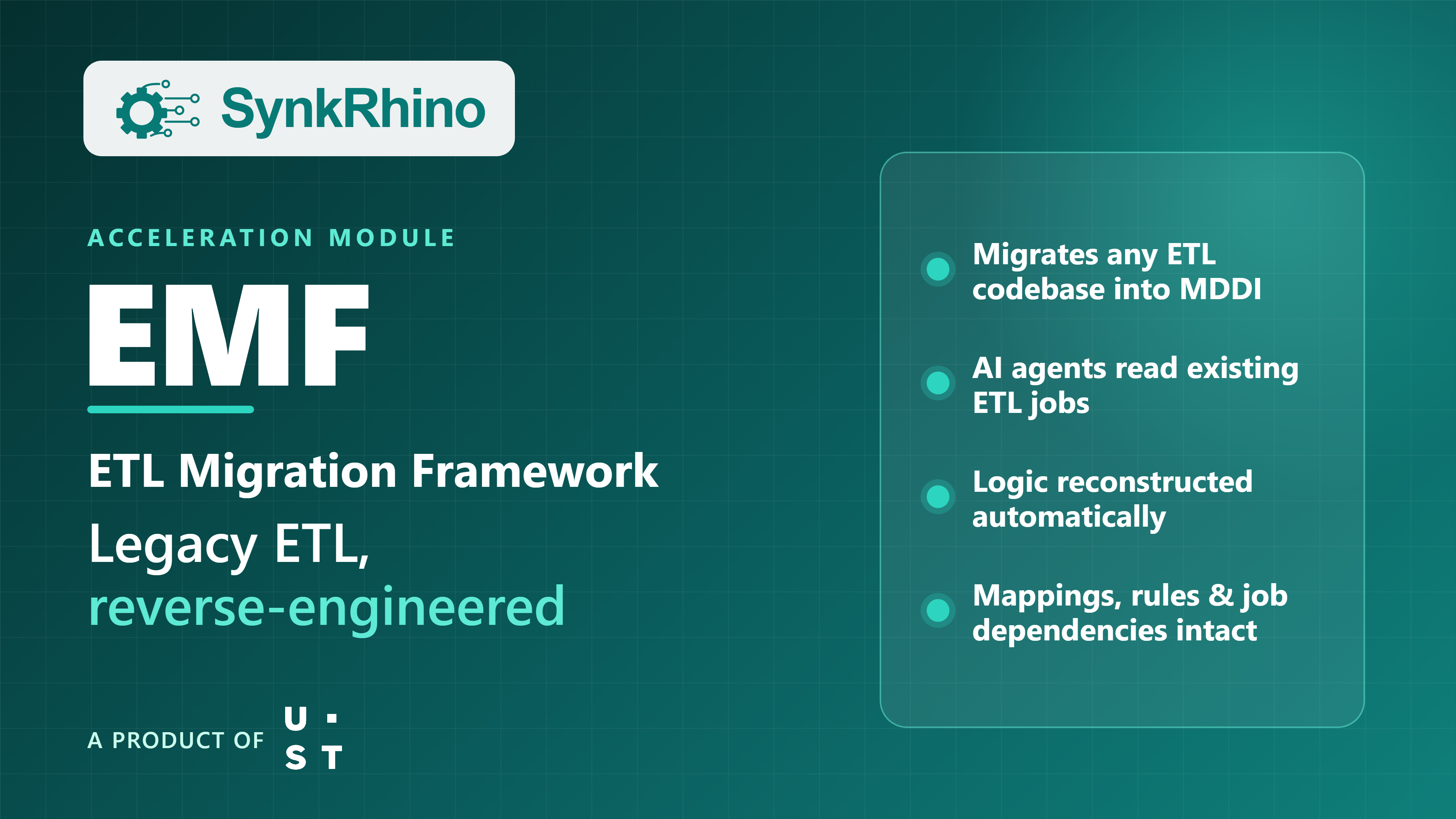 EMF — ETL Migration Framework
